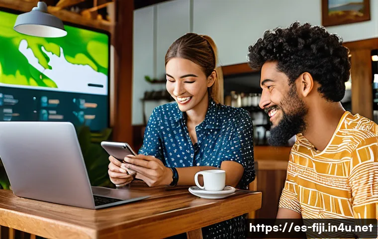 피지에서의 휴대폰 유심 구입 관련 이미지 2